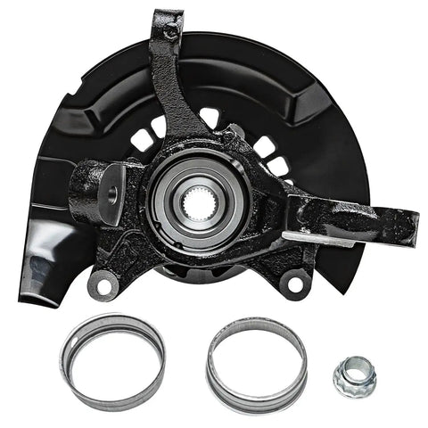 Front Left Steering Knuckle And Wheel Hub Bearing Assembly For 2004 2005 2006 Toyota Camry 2.4L Driver Side Replacement Part