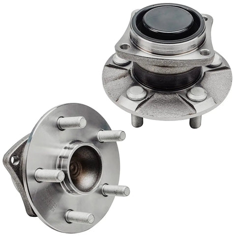 2 Rear Wheel Bearing Hubs for Toyota Celica 2000-2005, Corolla 2003-2008, Matrix 2003-2008, and Pontiac Vibe NON-ABS FWD OEM-Grade Wheel Hub Bearings Assembly Replacement Set, Pair Hubs