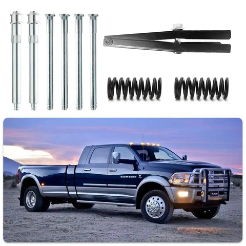Door Hinge Pin And Bushing Repair Kit With Roller Pins For Chevy GMC Trucks Suburban Tahoe Compatible Hinges Durable Zinc Plated Steel