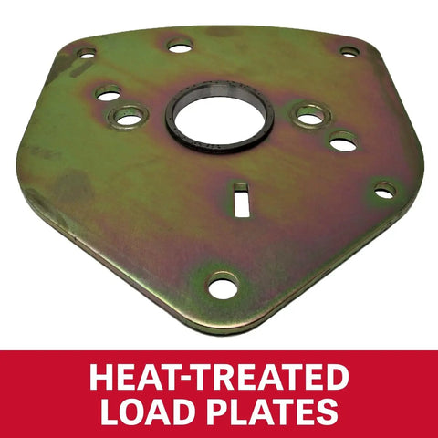 Heat-treated load plate for 1.5 Ton Hand Chain Hoist With 30 Ft Lift And 360 Degree Rotating Hooks