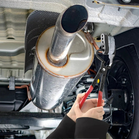 Exhaust Hanger Removal Pliers With 4 Hole Rubber Kit For Universal Car Hangers used on exhaust system under vehicle.
