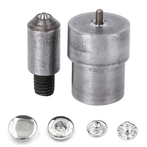 Heavy Duty Grommet Punch Die Set For Hand Press Machine, Metal Eyelet Tool For Rivets Snaps And Eyelets, 3mm To 20mm Range set close-up