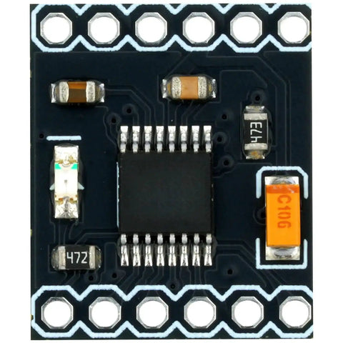 Top view of Dope Dual H Bridge DC Motor Driver Module For DRV8833 1.5A Motors showcasing circuit components.