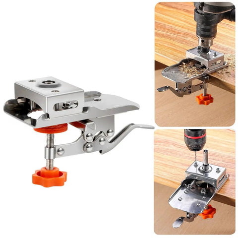 Easy To Use 35mm Hinge Boring Aid For Woodworking Doors Cabinets And Windows Hole Locator Opener Hole Puncher Drilling Guide