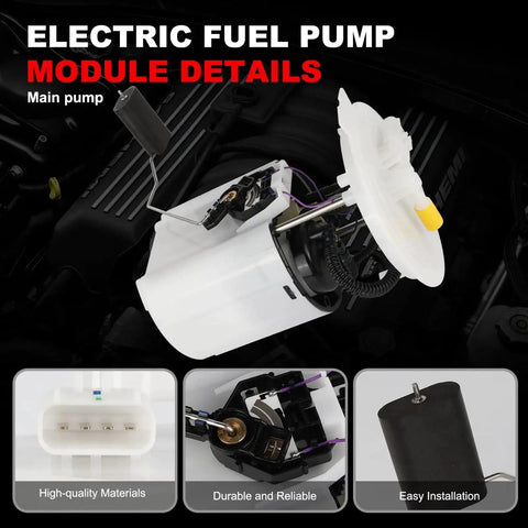 Electric Fuel Pump Module Assembly With Sending Unit For Jeep Grand Cherokee And Dodge Durango 2011 2012 2013 2014 2015 V6 3.6L Left And Right Plug And Play Replacement Part