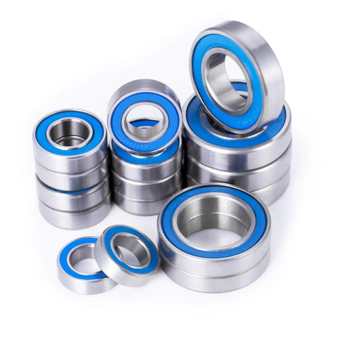 Beefed Up Steel Rubber Sealed Bearing Kit For Axial SCX6 Jeep JLU Wrangler RTR One Sixth Scale RC Car Upgrade With ABEC3 P6 Precision