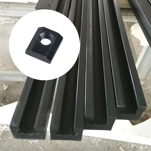 20 Pieces 5/16-18 Hammer Head T Nut For T Slot Track Galvanized Carbon Steel Sliding Nuts For Aluminum Extrusion 15 Series 4040