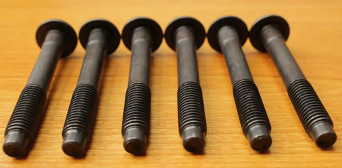 OEM Hub Bearing To Knuckle Mount Bolts Set Of 6 For Wrangler Cherokee, Beefy Heavy Duty Replacement Hardware, Rust Resistant