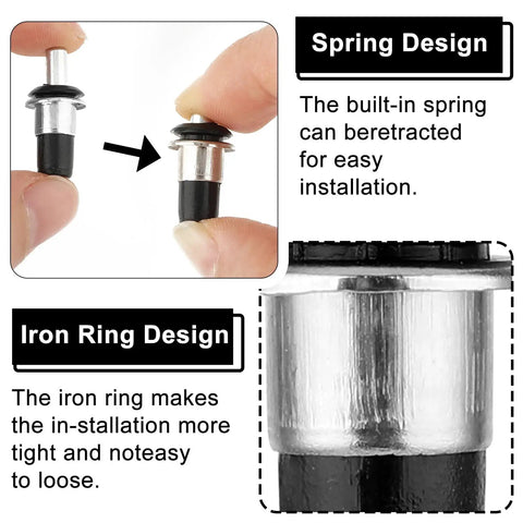 Spring Loaded Cabinet Repair Pins For DIY Home Fixes Replacement Pins For Cabinet Doors And Shelves Shutter Damper Pins