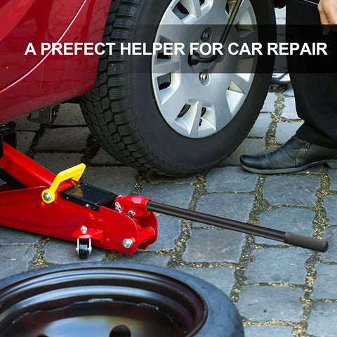 Horizontal Hydraulic Jack Handle 2 Ton Replacement For Automotive Cars With Included Rubber Gloves Compact Portable Tool