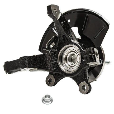2 Front Steering Knuckles And Wheel Bearing Hubs Heavy Duty Replacement Kit For Ford Escape Mazda Tribute Mercury Mariner 2005 2011