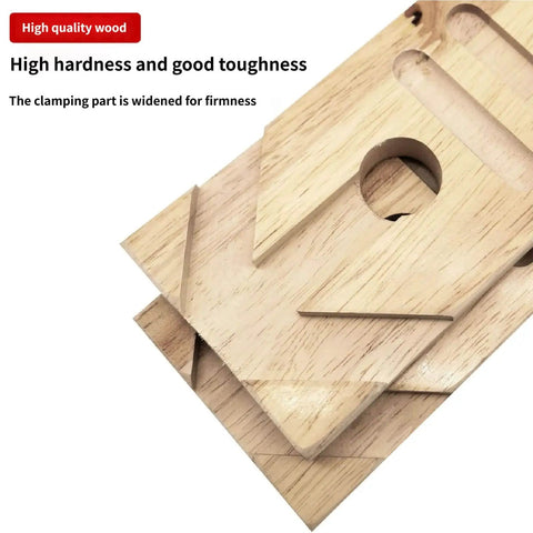 Pro Grade Desktop Jewelry Fixture Bench For Woodworking Clamps And Mobile Studio Use Solid Wood Alloy Workholding Device