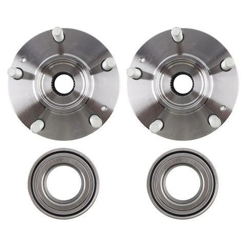 2 X Front Wheel Hub Bearing Assembly For 2006-2014 Hyundai Sonata 4-Cylinder Excludes 2.0L Turbo, 2011-2014 Tucson