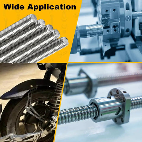 M3 X 0.5mm 300mm Fully Threaded Rods Right Hand 304 Stainless DIN975 A2-70 5pcs in various applications