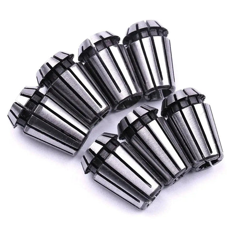 ER11 Collet Set 7Pc Spring Collet Set For CNC Engraving Machine And Milling Lathe Tool Pro Grade Quality