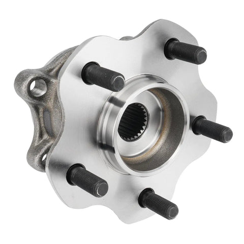 Rear Wheel Bearing And Hub Assembly For Nissan Rogue 2008 2013 And Nissan Juke 2011 2014 AWD 5 Lug Compatible Replacement