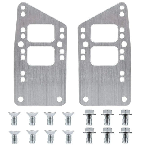 LS Swap Motor Mounts Adapter Plates Universal Swap Bracket For Small Block To LS Engine Conversion Adjustable Fit Kit