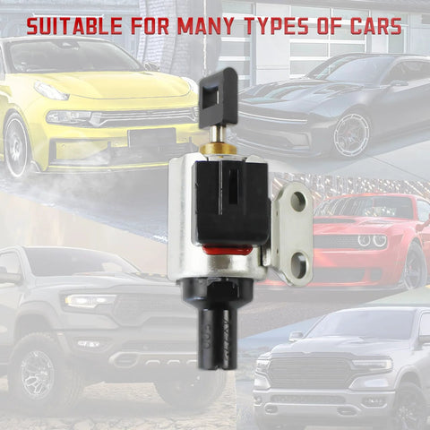 CVT stepper motor JF011E RE0F10E automotive part with black top, metal body and mounting bracket