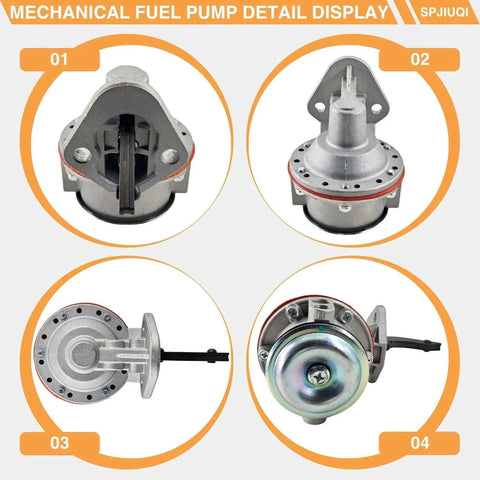Beefy Mechanical Fuel Pump For Jeep CJ5 CJ5A CJ6 CJ6A Dispatcher Jeepster Commando Willys DJ3 DJ5 DJ6 Two Point Two Liter Inline Four