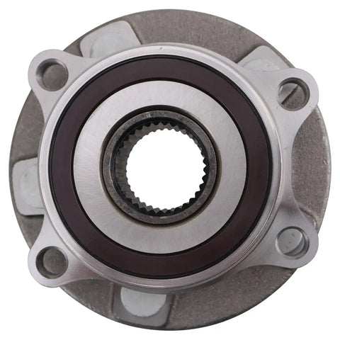 Rear Left And Right Wheel Bearing And Hub Assembly Set For 2020 To 2025 Ford Explorer Police Interceptor Utility And Lincoln Aviator Two Piece Beefed Up Heavy Duty Replacement Kit top view