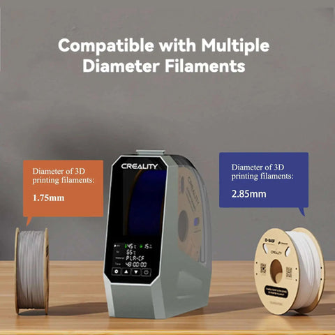 3D Printer Filament Dryer And Storage Box With 360 Degree Hot Air Circulation 80W PTC Heater drying 1.75mm and 2.85mm filaments