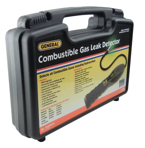 Carrying case for Intrinsically Safe Combustible Gas Leak Detector With MSHA Approval Detects More Gas Types Than Competitors