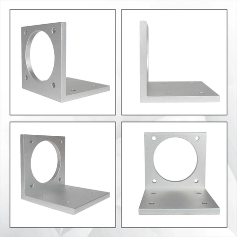 NEMA 34 Stepper Motor Bracket L Shape Aluminum Alloy Motor Holder Accessory for 85 and 86 Stepper Motors Built to Last