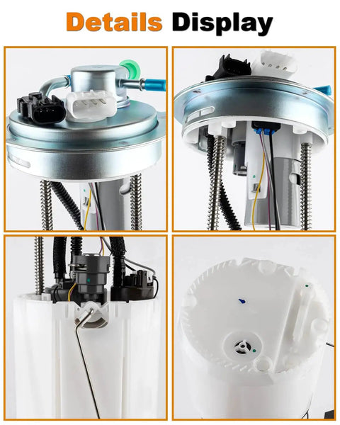 Electric Fuel Pump Module Assembly With Sending Unit And Pressure Sensor OEM Replacement For 2014 2018 Chevy Silverado 1500