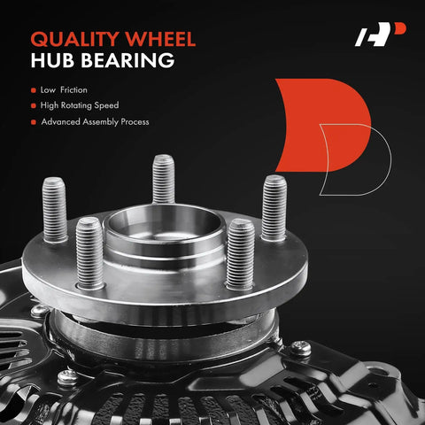 Front Left Steering Knuckle And Wheel Bearing Hub Assembly For Toyota Highlander 2008 2010 2011 2013 AWD close-up.