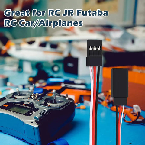 Fifteen Piece 3 Pin Servo Extension Cables Set 11.8 Inch Long Male To Female RC Wire Connectors with RC controller and vehicles