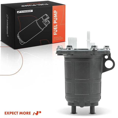 Front view of Honda Electric Fuel Pump for ATV Fits TRX420 Rancher 2007 To 2014, TRX500 Foreman 2012 To 2013, with packaging