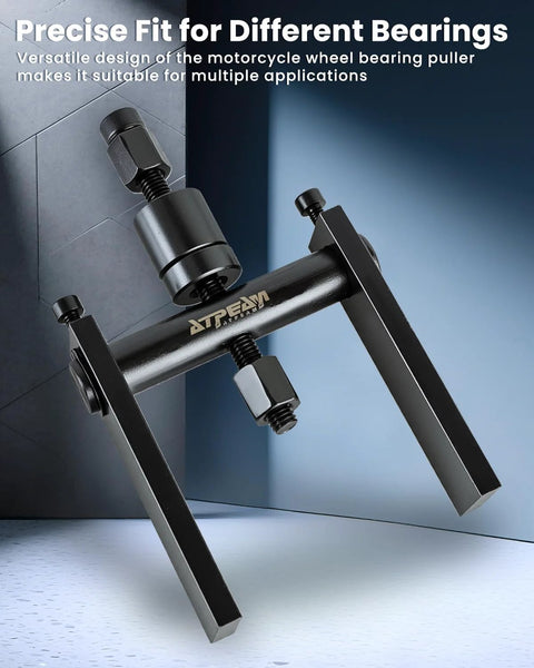 10 Piece Blind Hole Bearing Puller Set For Motorcycles 8 To 25 Mm Wheel Hub Bearing Extraction Tool against blue background