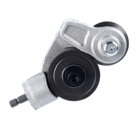 Power Drill Plate Shears Attachment For Easy Sheet Cutting No Spark Burr Free 40mm Ti Steel Disc with wrench included