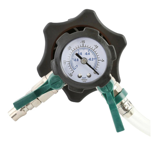 Air Evac Cooling System Refill Kit With Universal Adapter And Storage Case Quickly Refill Cooling System Eliminate Trapped Air Prevent Engine Overheating Includes 5 Bushings And Vacuum Leak Test gauge