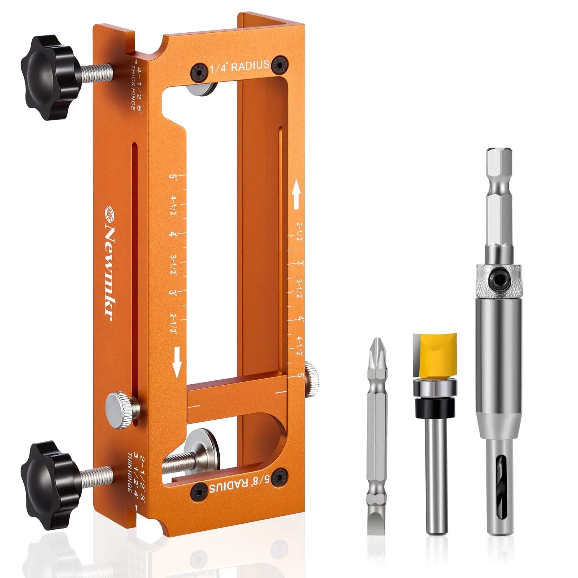 door hinge jig router template for easy DIY installs 🍁...