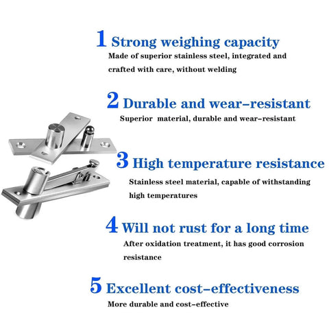 Hidden Door Pivot Hinges For Murphy Doors And Bookcase Hidden Doors, stainless steel with ball catch, showcasing features and durability