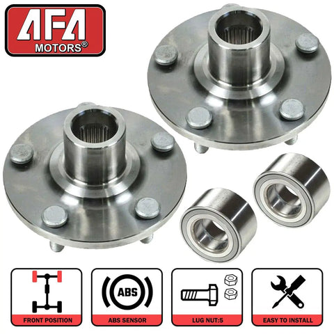 Front Wheel Bearing Hub Assembly 5 Lug Fit For Lexus ES300h ES330 ES350 RX330 RX350 RX400h Venza Sienna Camry Avalon Highlander