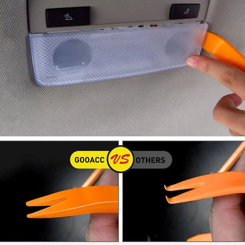 Must Have 725 Piece Car Push Retainer Clips And Auto Fasteners Kit With 23 Popular Sizes Nylon Bumper Fender Rivets tool demonstration
