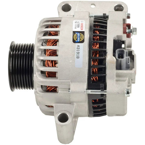 Beefed Up 110 Amp 100 Percent New Alternator Replacement for Ford Excursion and Ford E Series Plus F 250 F 350 F 450 F 550 Trucks