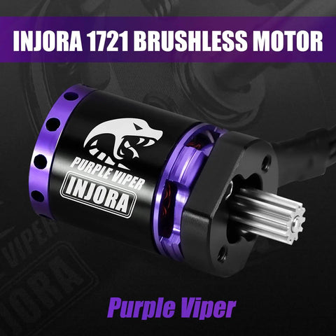 Purple Viper 1721 motor detail from MBL32 G2 Waterproof Brushless ESC And 1721 Purple Viper Outrunner Motor For 1 18th TRX4M Ascent 18 Upgrade