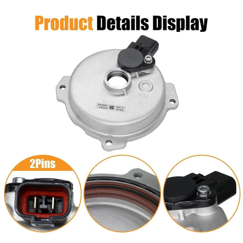 VVT Solenoid With Camshaft Sensor Plug-And-Play Replacement For Hyundai 2.0L And 2.4L Engines Including Tucson Santa Fe Sportage And Kia Sorento Optima 2016-2021 Replaces 243602GGD0 Easy Install