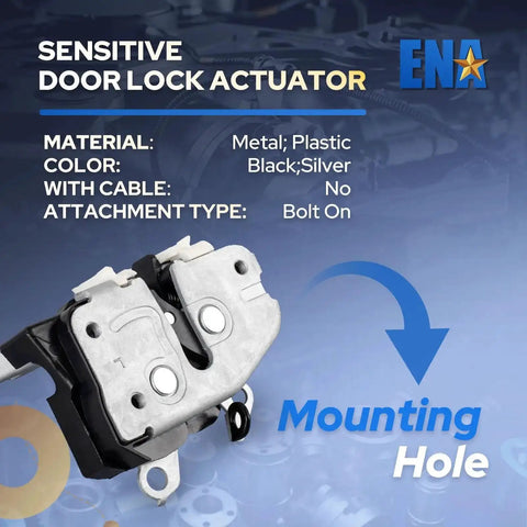 Front Left Door Lock Actuator Bolt On Replacement For Ford F-150 F-250 F-350 F-450 F-550 Super Duty And Lincoln Mark LT 1999-2008