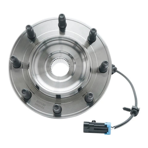 RWD Front Wheel Hub Bearing Assembly Two Piece Kit With ABS For GMC Sierra 1500 HD 2500 HD Yukon XL 2500 Chevy Avalanche