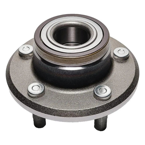 Beefy Pair Front Wheel Bearing Hubs Assembly For Dodge Challenger Charger Magnum And Chrysler 300 5 Lug Front Hub Kit Replacement Fits 2005 2014 RWD Models Including SRT Versions front view