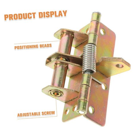 Heavy Duty Aluminum Alloy Cabinet Hinges With Thick Design For High Load Capacity, Silent Soft Close, Smooth Open And Close, Suitable For Kitchen Cabinets, Wardrobes, Tables, Desks, And Other Furniture Projects, side view with positioning beads and adjustable screw