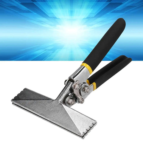 Hand Seamer Sheet Metal Bender Pliers For Seaming And Flattening Pro Grade Heavy Duty Tool with ergonomic handle and chrome steel jaw