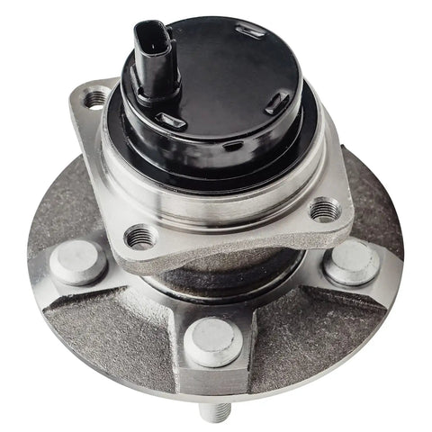 Close-up of Pair Rear Wheel Bearing Hubs Assembly For 2003-2008 Toyota Corolla Matrix Pontiac Vibe 2004-2009 Prius