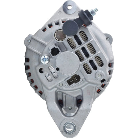 Go-To Upgrade 12V 70A Alternator Replacement For 1986-1988 Mazda RX-7 1.3L, CW Rotation, V1 Pulley, IR Regulator, IF Fan