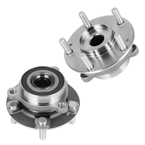 Beefed-Up Front Wheel Bearing Hubs Kit For Hyundai Elantra GT Ioniq Veloster N Kia Forte Niro - 2 Wheel Bearings And Hubs Assembly