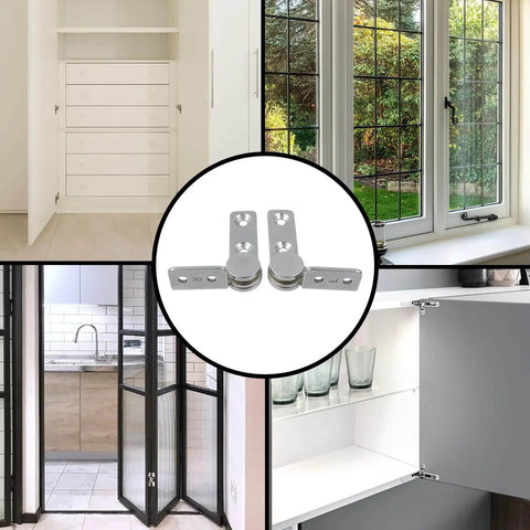 Three Newton Meter Torque Shaft Damping Hinges for Folding Tables Cabinets Doors and Windows, 0.68 inch shaft close-up.